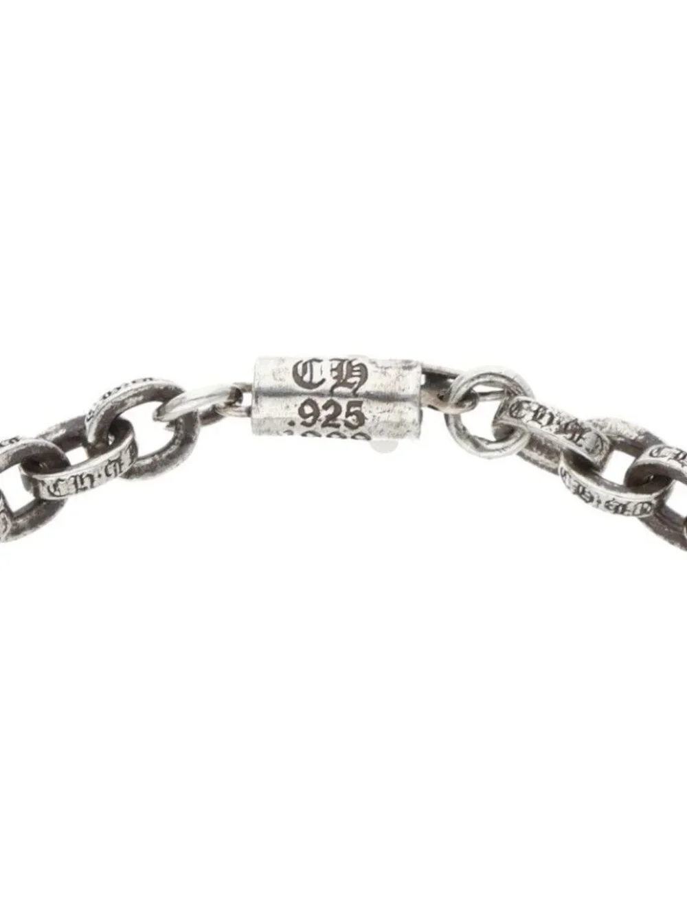 Chrome Hearts Paper Chain Silver Bracelet